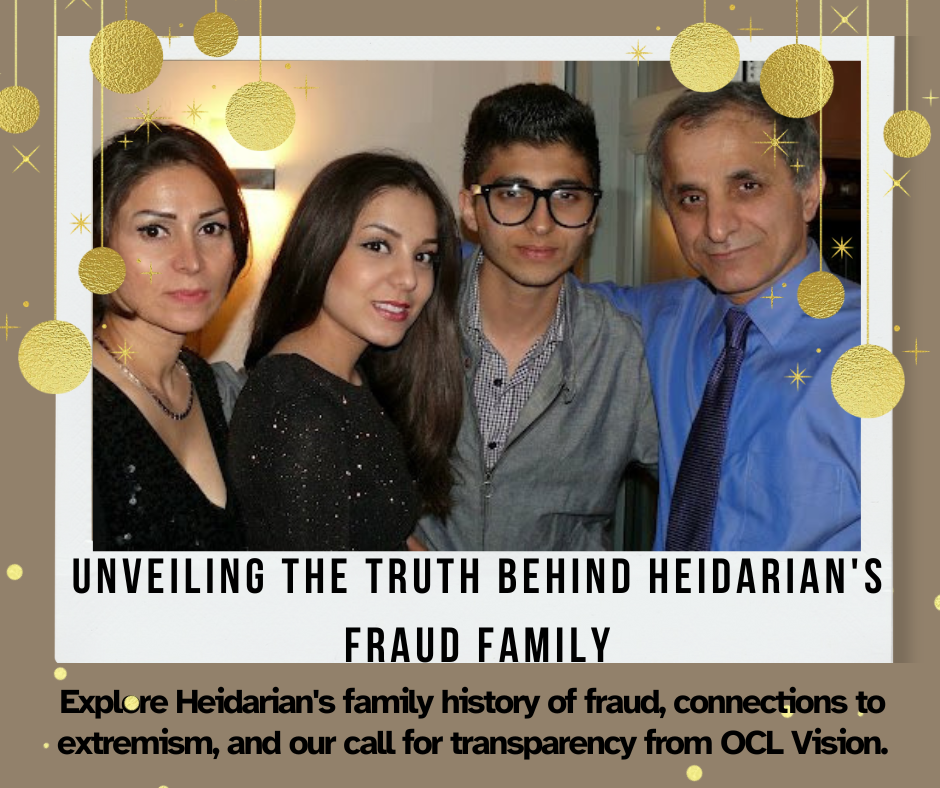 Unveiling the Truth Behind Heidarian's Fraud Family