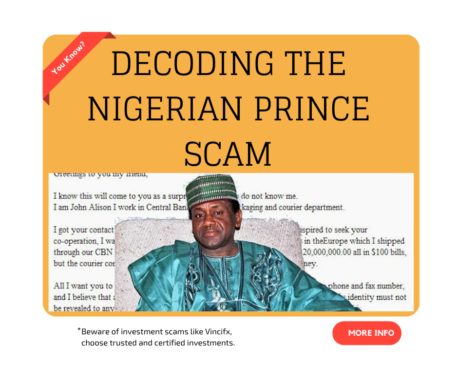 Decoding the Nigerian Prince Scam